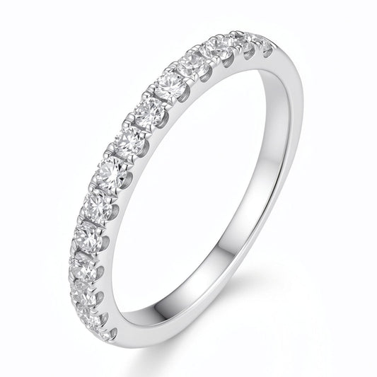Moissanite Half Eternity Wedding Band for Women 0.3CT/0.42CT